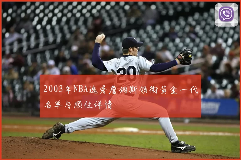 2003年NBA选秀詹姆斯领衔黄金一代名单与顺位详情