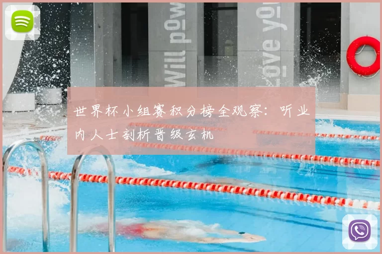 世界杯小组赛积分榜全观察:听业内人士剖析晋级玄机